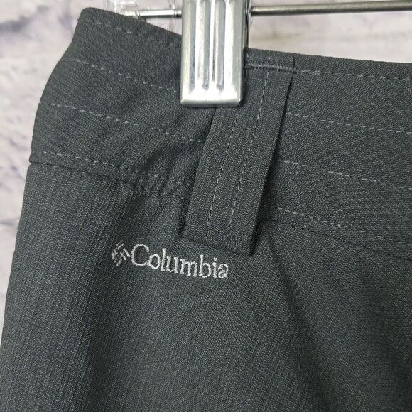 Columbia Omni-Shade Packable Skort Sun Protection Hiking Trail Skirt/Short Gray - Picture 3 of 13